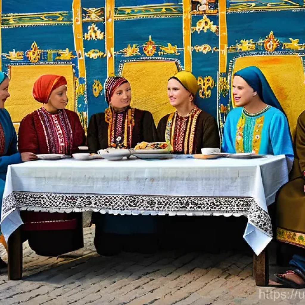 돈바스 전쟁 원인 - **Prompt for Historical and Cultural Roots:**
    "A vibrant historical painting in a realistic styl...