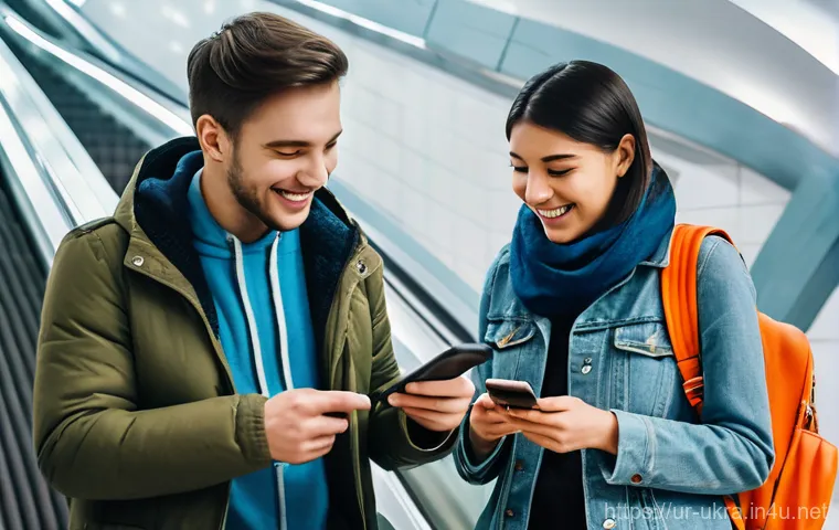 우크라이나 저렴한 여행 팁 - A cheerful, diverse traveler (dressed in casual, appropriate attire such as a long-sleeved shirt and...